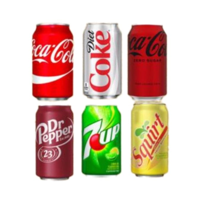 Canned Soda.