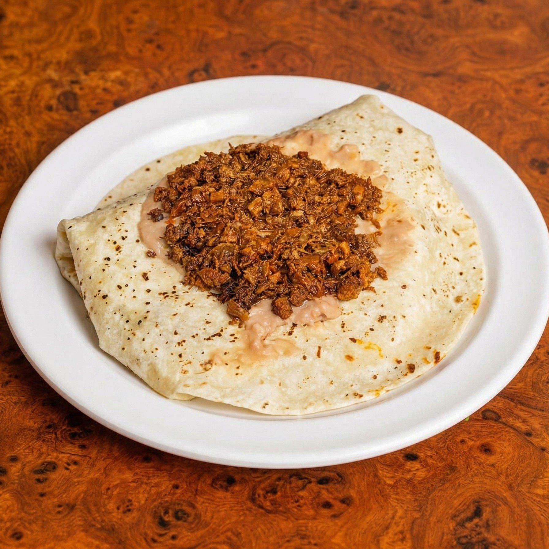 Al Pastor Burrito.