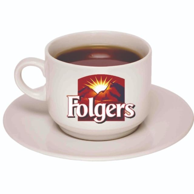 Folgers Coffee.