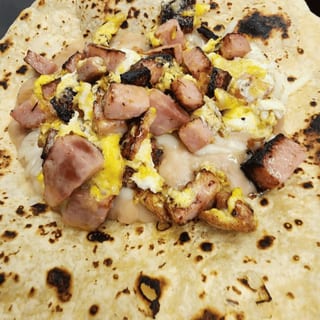 Breakfast Burrito: Ham@