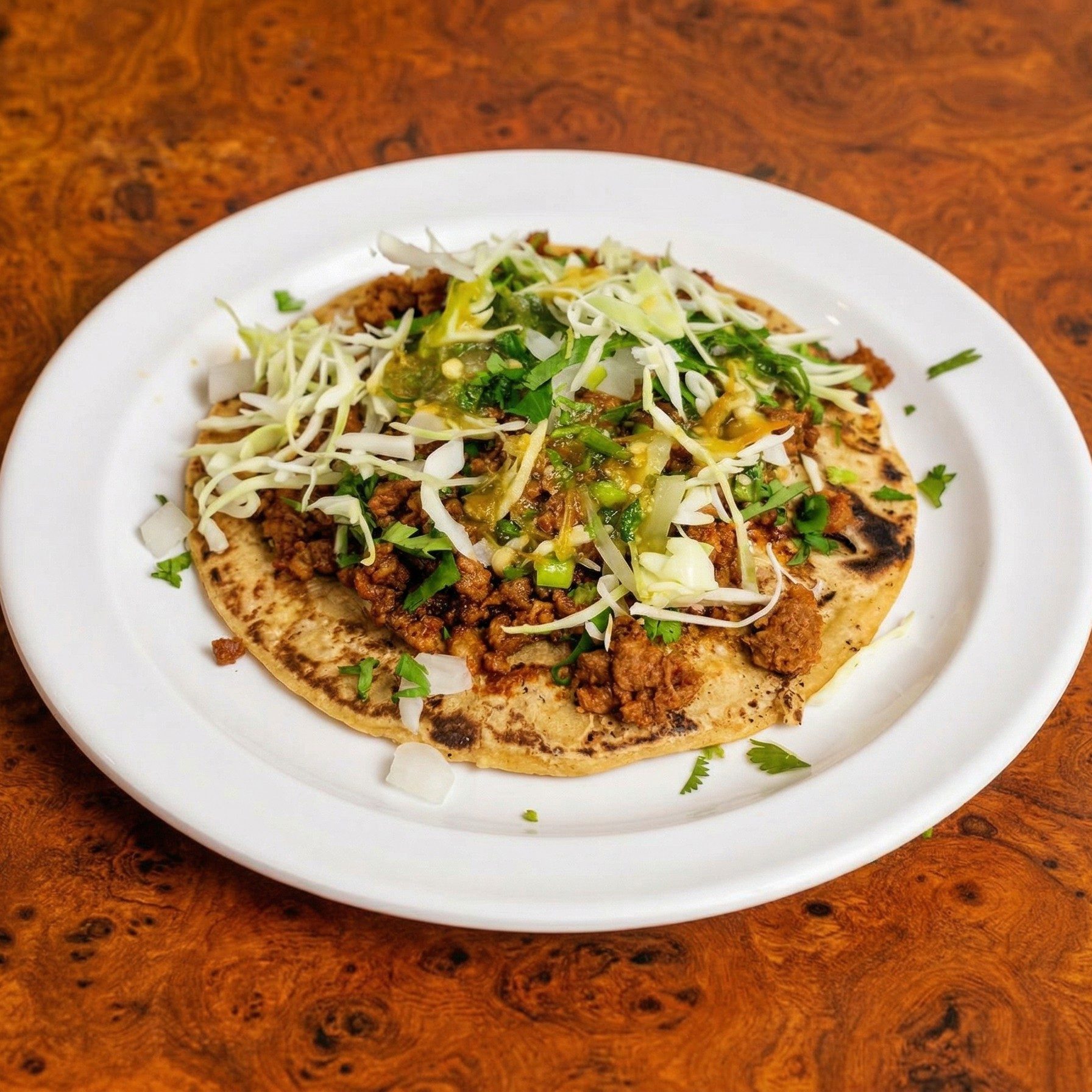 Chorizo Tacos-a-Mano.